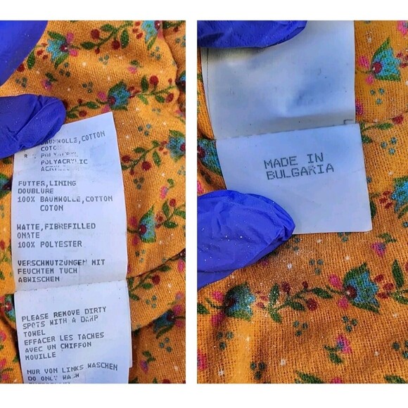 Pampolina Baby Girl Kids Multi Print Hooded Jacket With Mittens, EU Size 62 - Picture 13 of 14